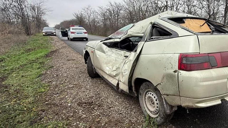 В период с 15 по 21 декабря 2025 года на территории Республики Крым зарегистрировано 21 ДТП, в которых: