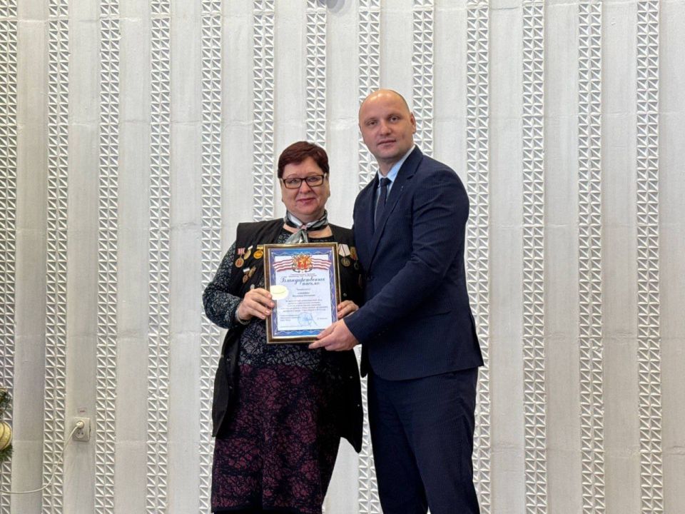 В Керчи чествовали волонтеров организации ветеранов города