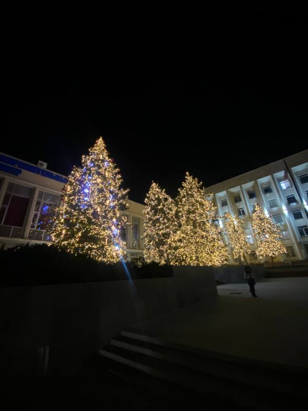 Иван Мезюхо: Респект главе администрации Симферополя Михаилу Сергеевичу Афанасьеву за организацию достойного украшения елей возле представительства крымской столицы Иван Мезюхо: Респект главе администрации Симферополя Михаилу Сергеевичу Афанасьеву за организацию достойного украшения елей возле представительства крымской столицы