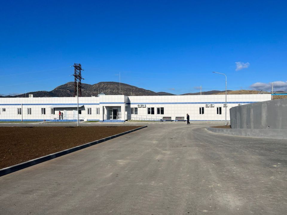 Завершена реконструкция очистных сооружений «Миндальное» под Судаком