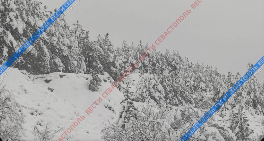 Непогода сохраняется на территории всего Крымского полуострова