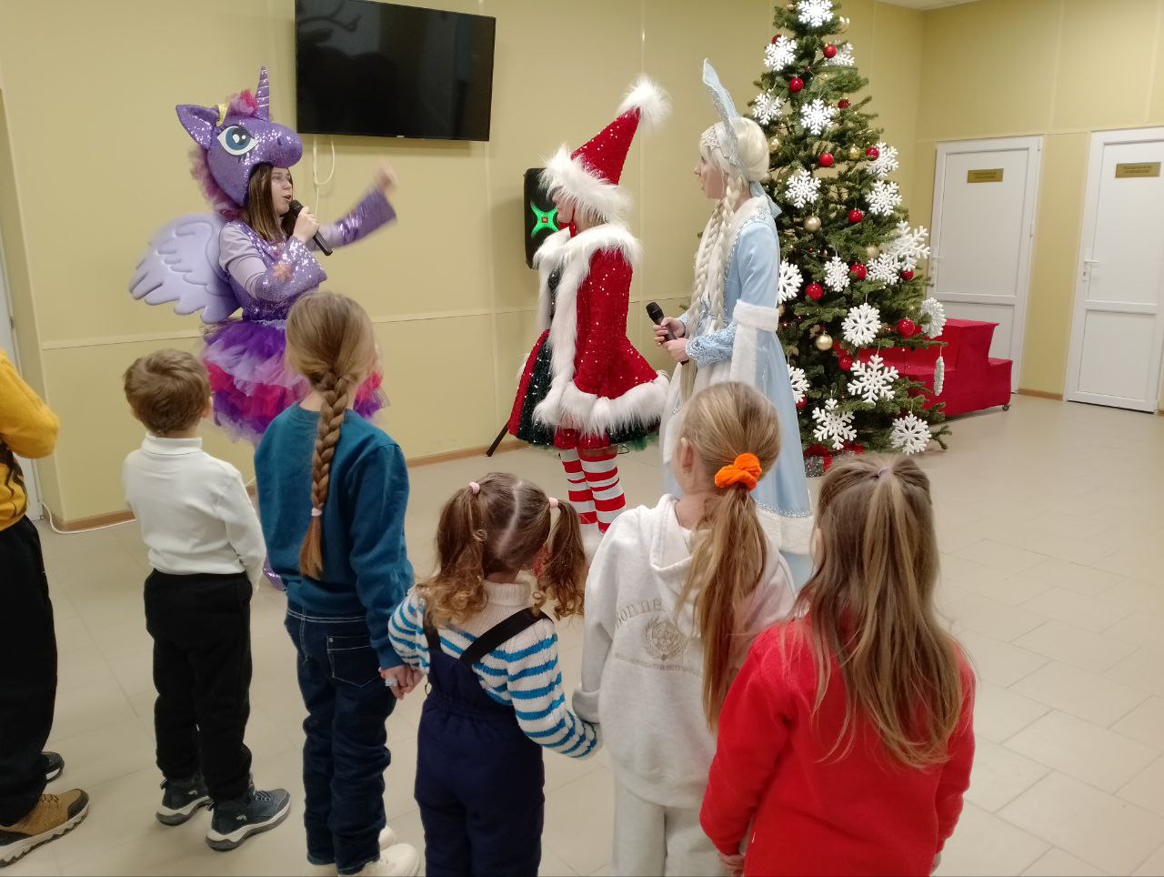 Новогоднее настроение в поселках Новогоднее настроение в поселках