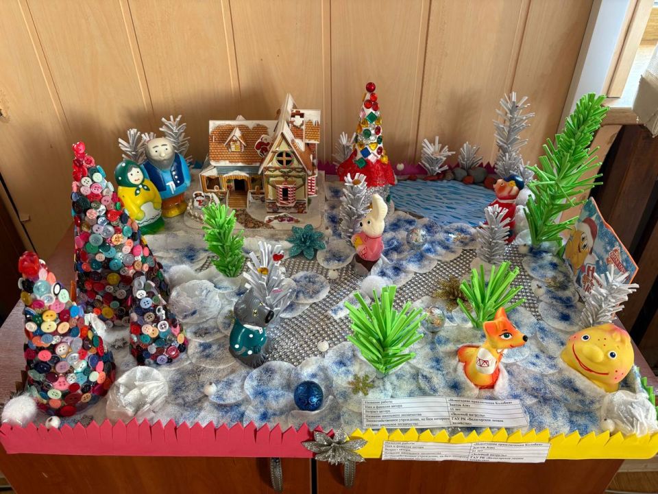Делимся с вами работами победителей конкурса-выставки «Новогодняя композиция» Делимся с вами работами победителей конкурса-выставки «Новогодняя композиция»