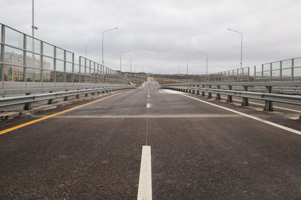 В Керчи открыли движение по новой развязке на Шоссе Героев Сталинграда