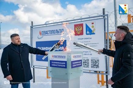 В селе Широком провели газ