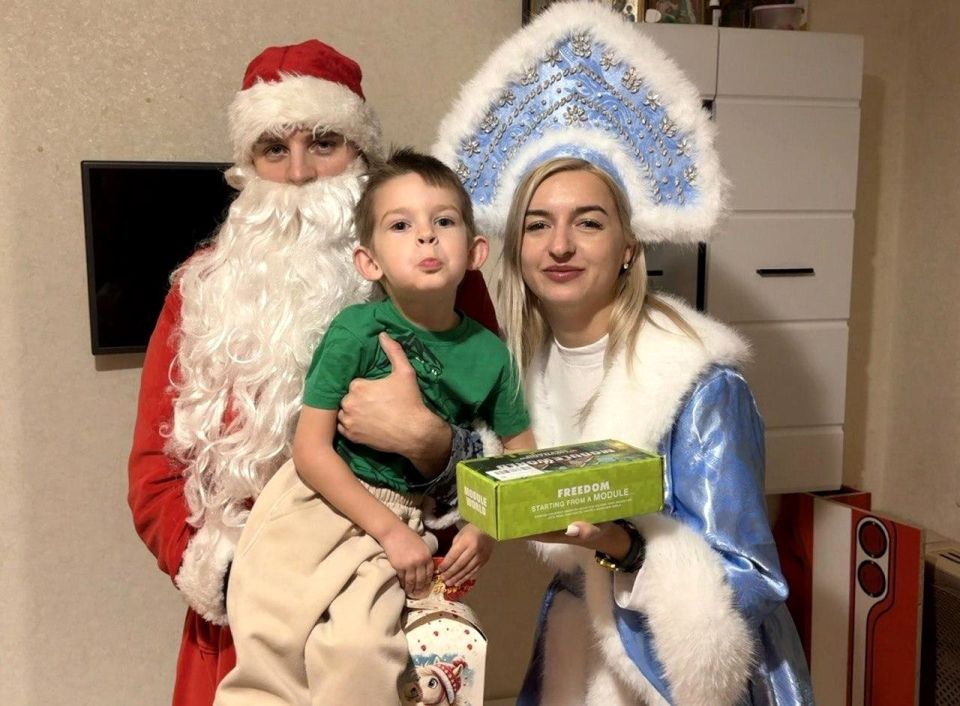 #ДедМорозCпециальногоНазначения поздравил в Крыму детей росгвардейцев #ДедМорозCпециальногоНазначения поздравил в Крыму детей росгвардейцев