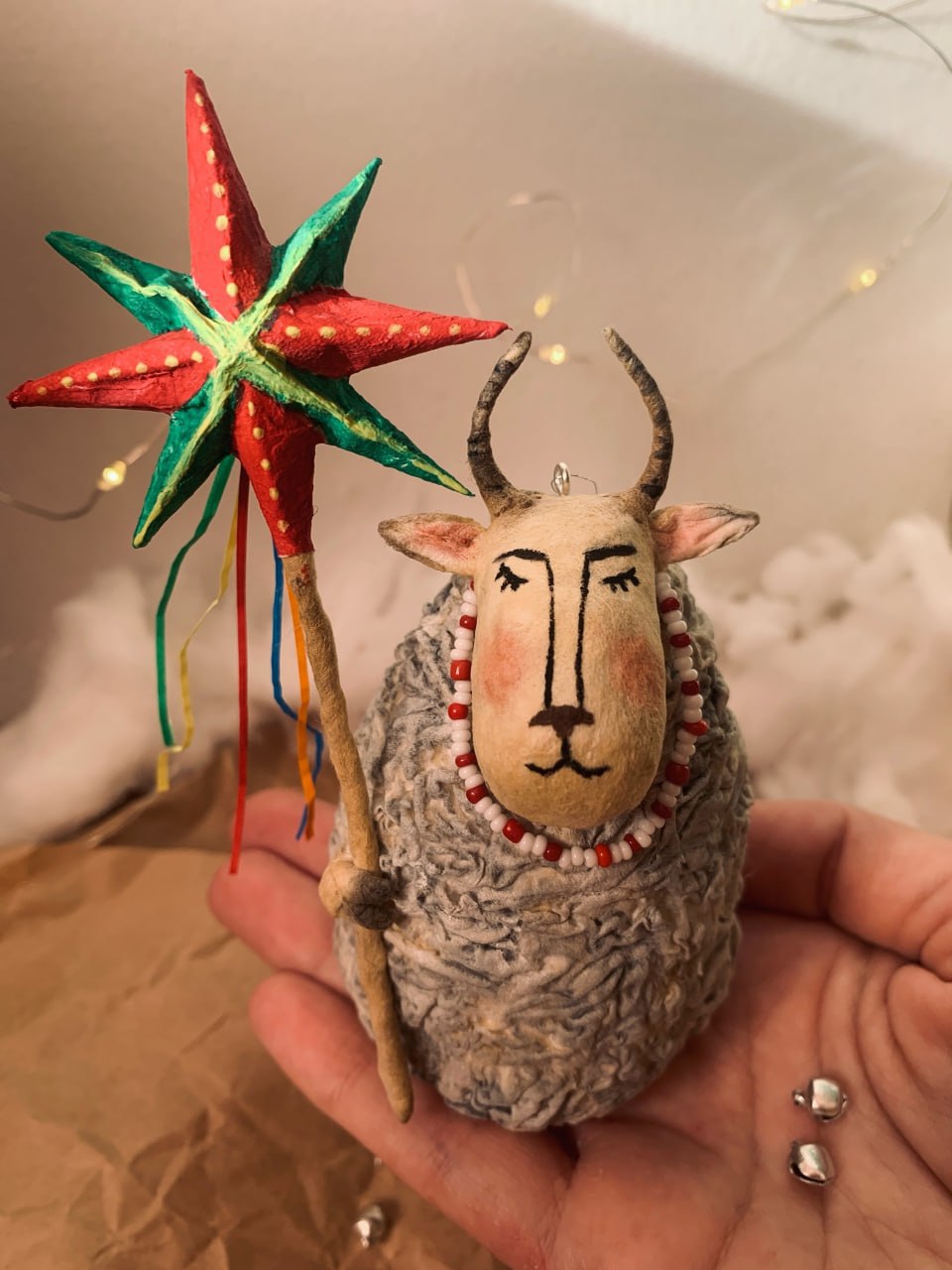 Новогодняя красота своими руками: как в Крыму игрушки делают из шерсти, а елки – из ниток? Новогодняя красота своими руками: как в Крыму игрушки делают из шерсти, а елки – из ниток?