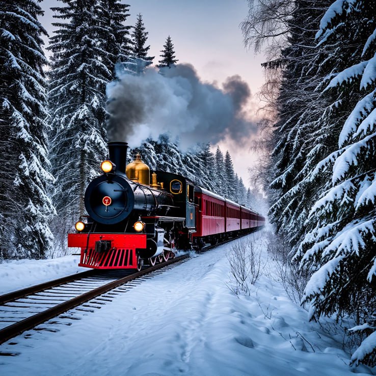 Новогодние каникулы в самом разгаре, и мы хотим поделиться с вами живописной локацией