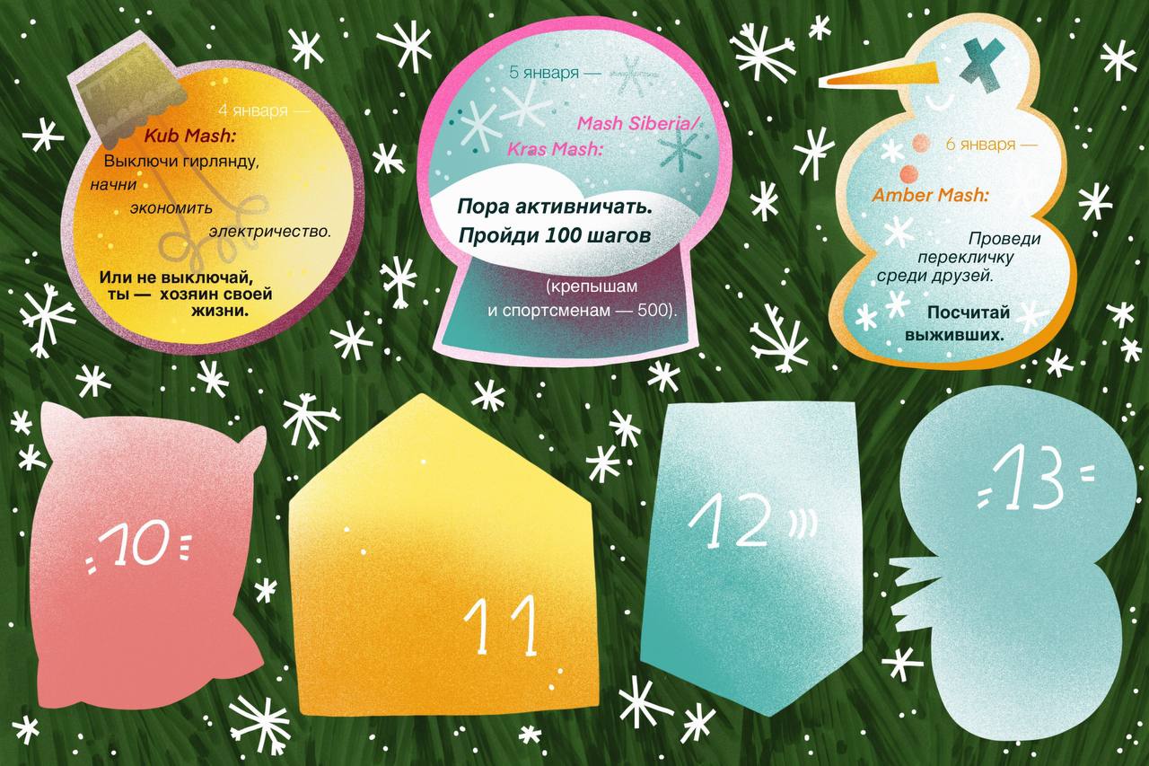 Уральцы умеют удивить на Новый год, правда? Вот и сейчас — прислали для адвента задание, с которым вам придётся изрядно заморочиться Уральцы умеют удивить на Новый год, правда? Вот и сейчас — прислали для адвента задание, с которым вам придётся изрядно заморочиться