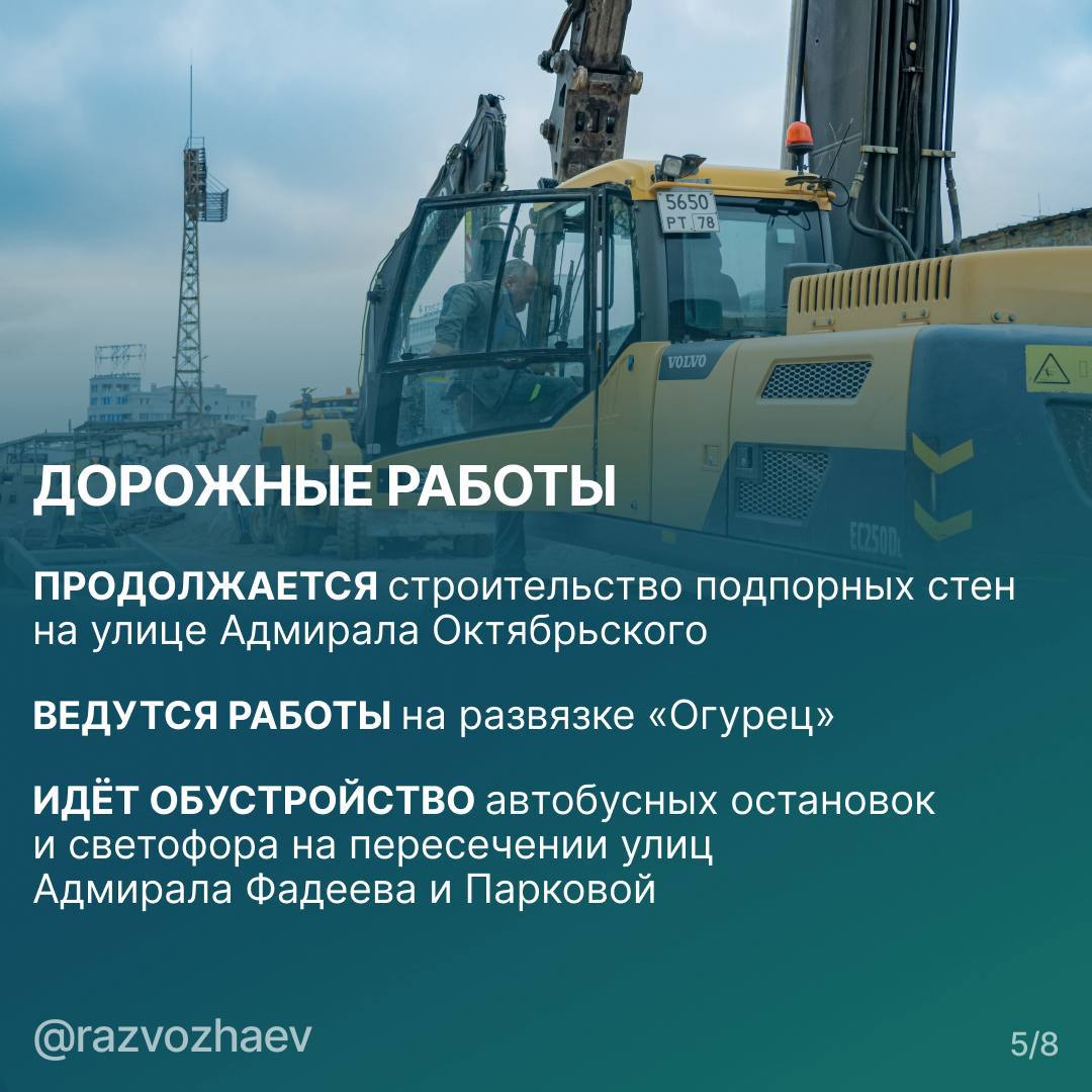 Михаил Развожаев: Подведем итоги 2025 года в сфере дорожно-транспортной инфраструктуры Михаил Развожаев: Подведем итоги 2025 года в сфере дорожно-транспортной инфраструктуры