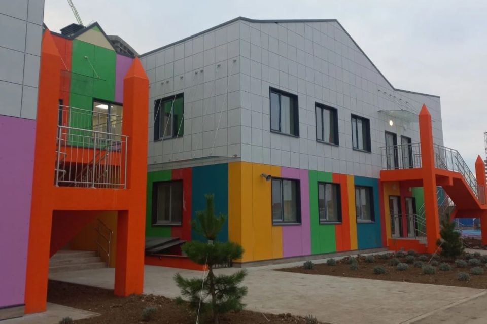 В Евпатории завершено строительство нового детского сада у Мойнакского озера