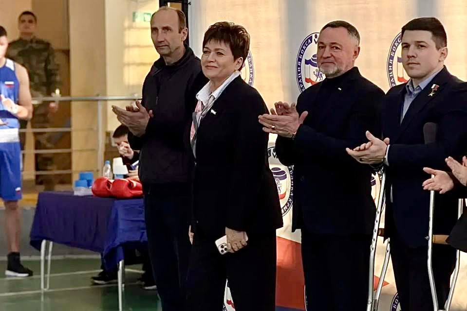 Алла Пономаренко приняла участие в открытии соревнований по боксу в Крыму