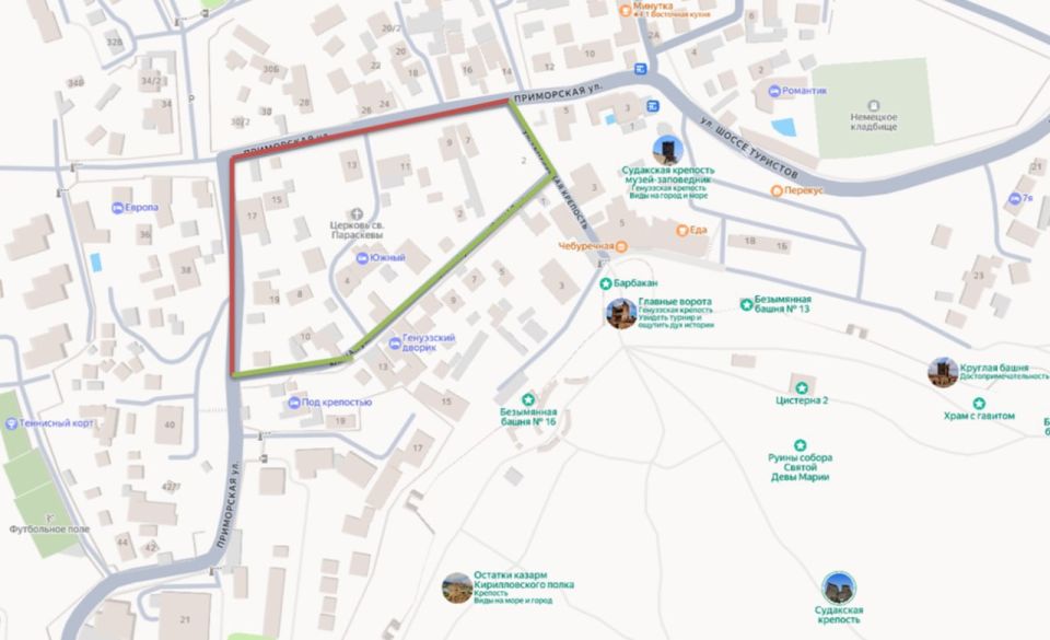 В Судаке временно ограничат движение транспорта