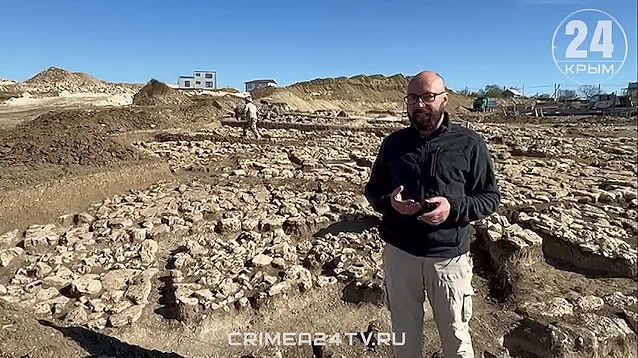 Необычное сооружение нашли на раскопках территории хоры Херсонеса Таврического в Севастополе