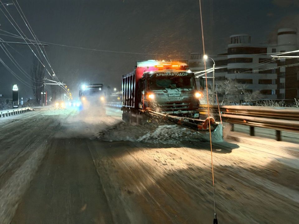 Дорожная обстановка в Республике Крым