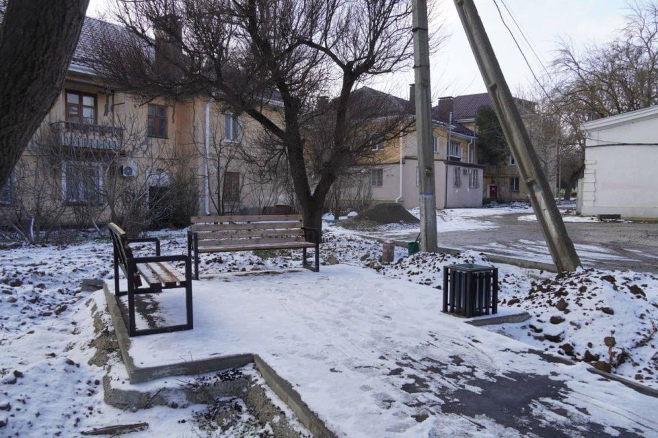 В Керчи преображается жилой квартал В Керчи преображается жилой квартал