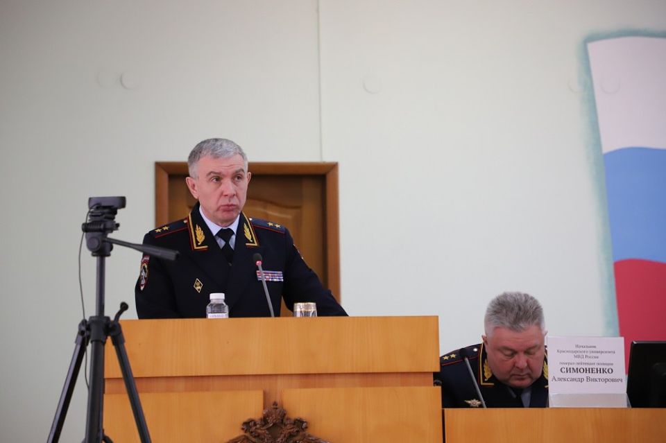 Олег Калинкин принял участие в расширенном заседании коллегии Управления на транспорте МВД России по ЮФО