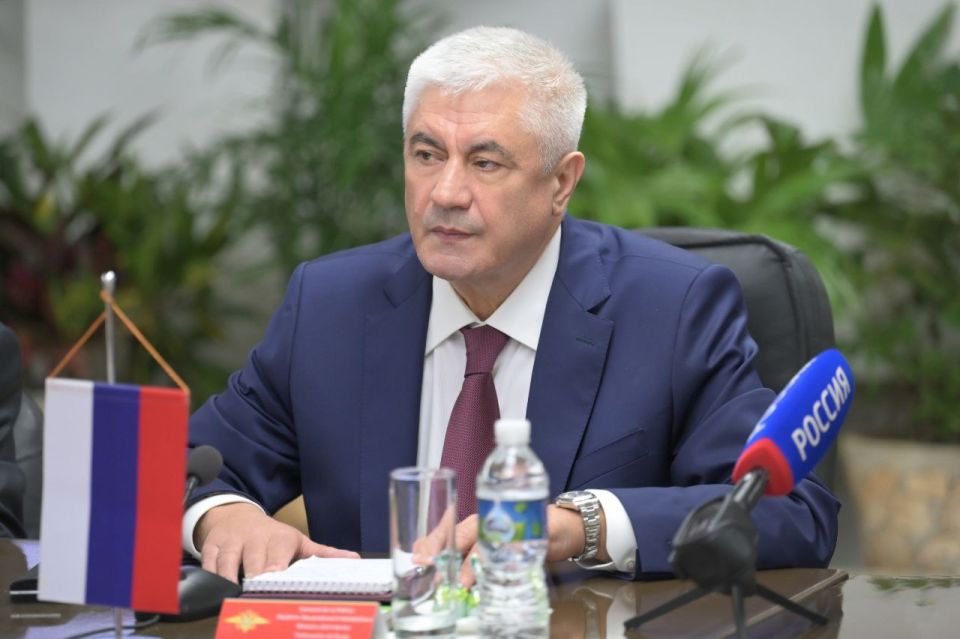 Ирина Волк: Министр внутренних дел Российской Федерации генерал полиции Российской Федерации Владимир Колокольцев и Министр внутренних дел Республики Куба генерал армейского корпуса Ласаро Альберто Альварес Касас обсудили... Ирина Волк: Министр внутренних дел Российской Федерации генерал полиции Российской Федерации Владимир Колокольцев и Министр внутренних дел Республики Куба генерал армейского корпуса Ласаро Альберто Альварес Касас обсудили...