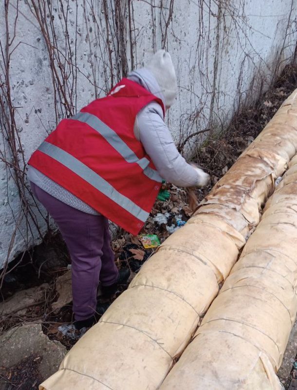 5 бригад рабочих ежедневно заняты очисткой межквартальных муниципальных пространств 5 бригад рабочих ежедневно заняты очисткой межквартальных муниципальных пространств