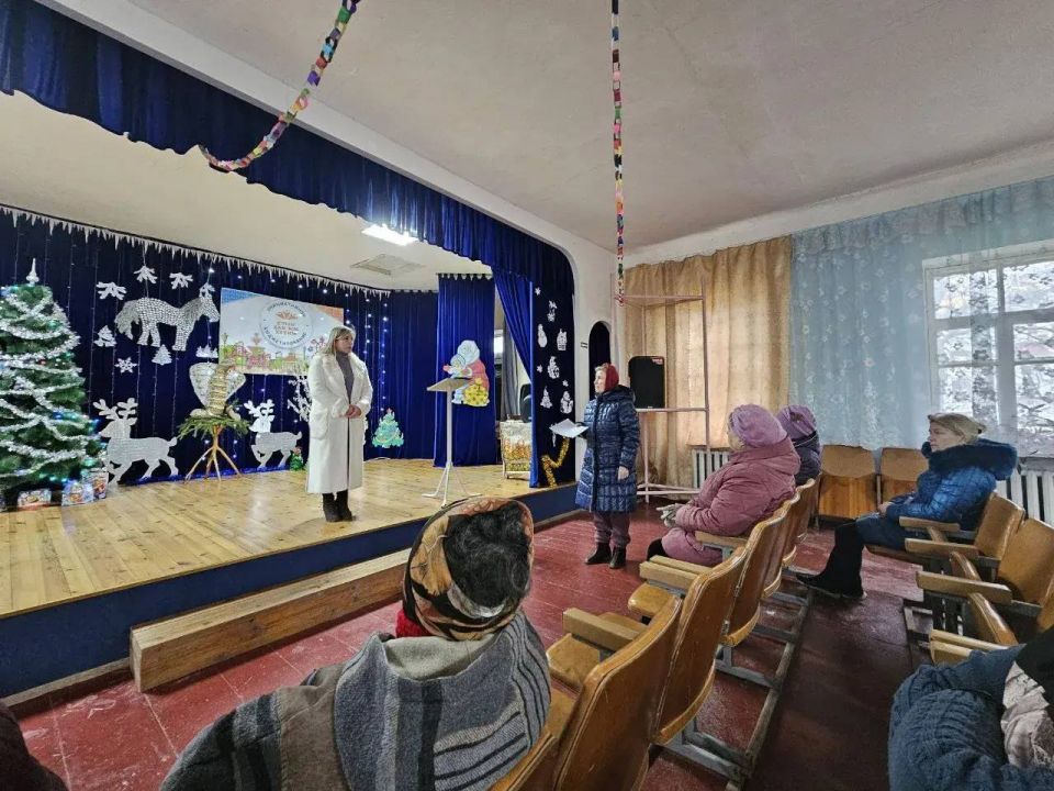 Антон Кравец: В Пшеничненском Доме культуры в новогодние праздники состоялось собрание по выбору проекта для участия в конкурсе Инициативного бюджетирования Крым как мы хотим в 2026 году