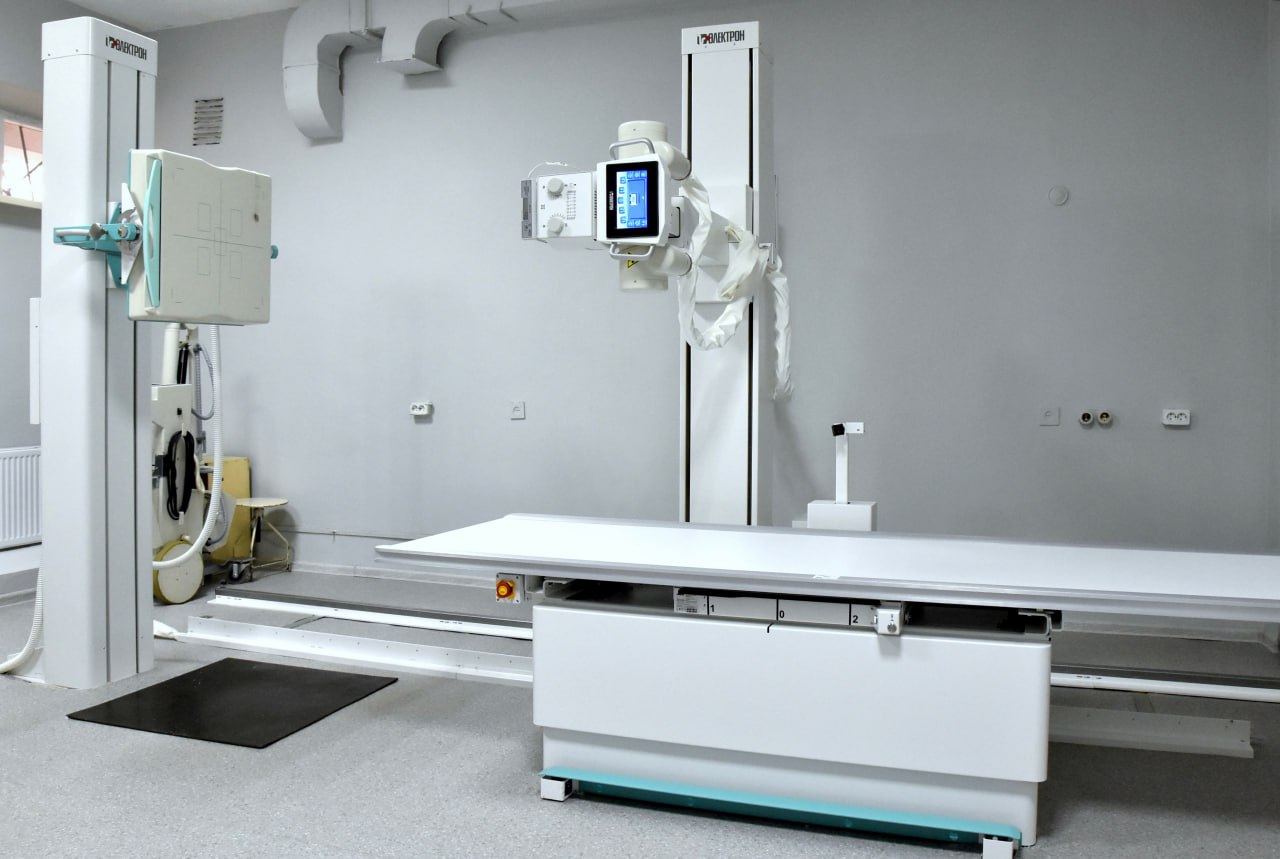 В Симферопольской клинической больнице установлен новый рентген-аппарат