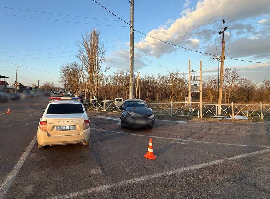 Ребёнок пострадал в ДТП в Нижнегорском районе