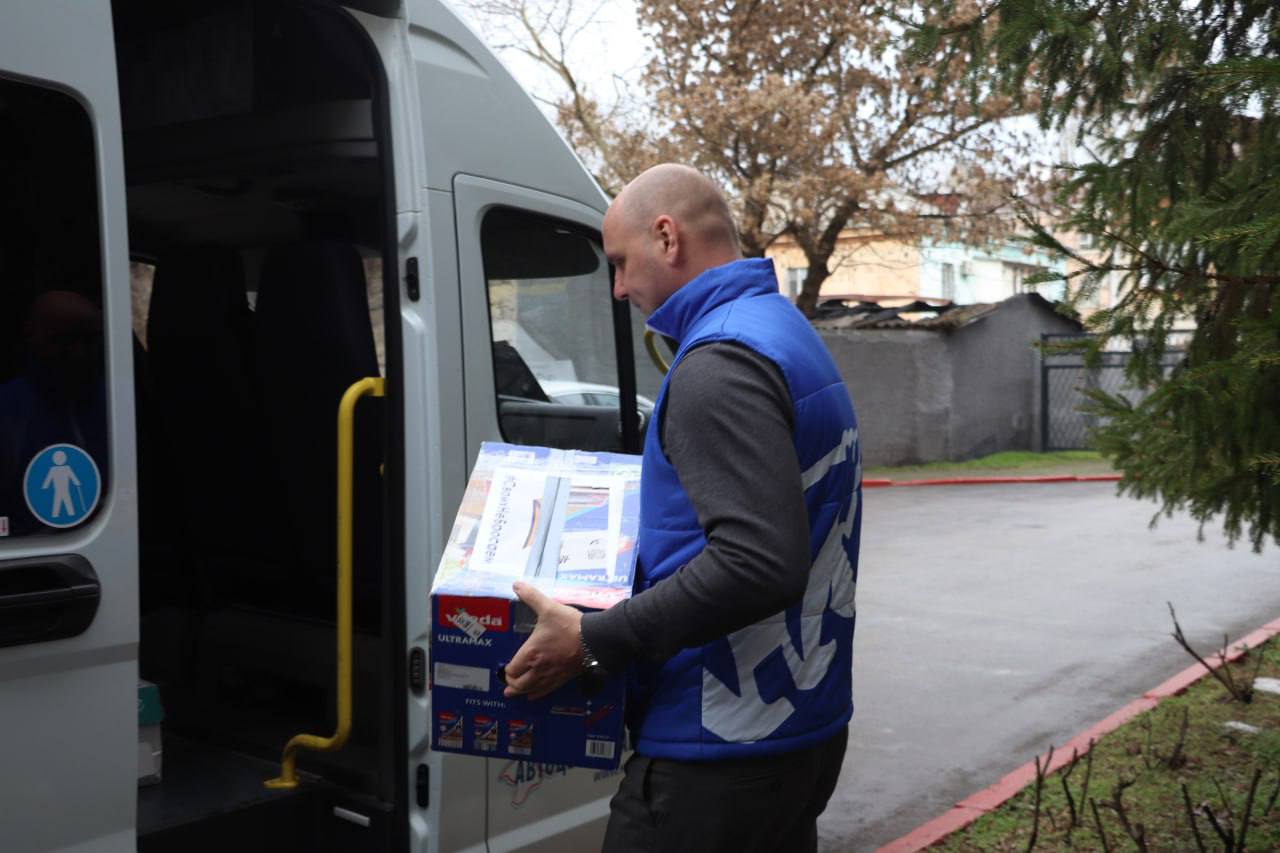 Очередной гуманитарный груз подготовлен для Херсонского направления Очередной гуманитарный груз подготовлен для Херсонского направления