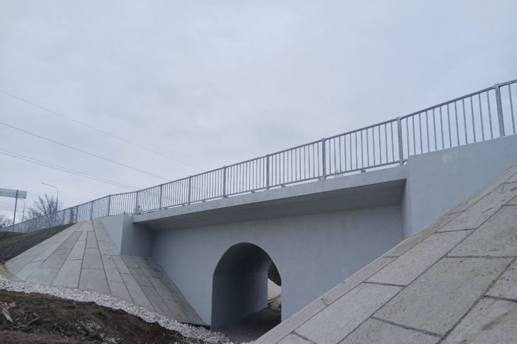 Введен в эксплуатацию после капремонта мост на автодороге Ударное-Красногорское