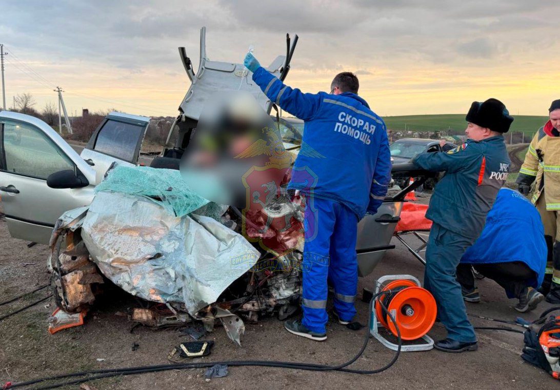 Четверо человек пострадали в ДТП в Симферопольском районе