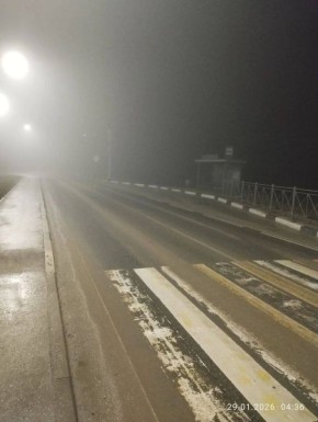 Туман окутал почти весь Крым – видимость на дорогах ограниченная