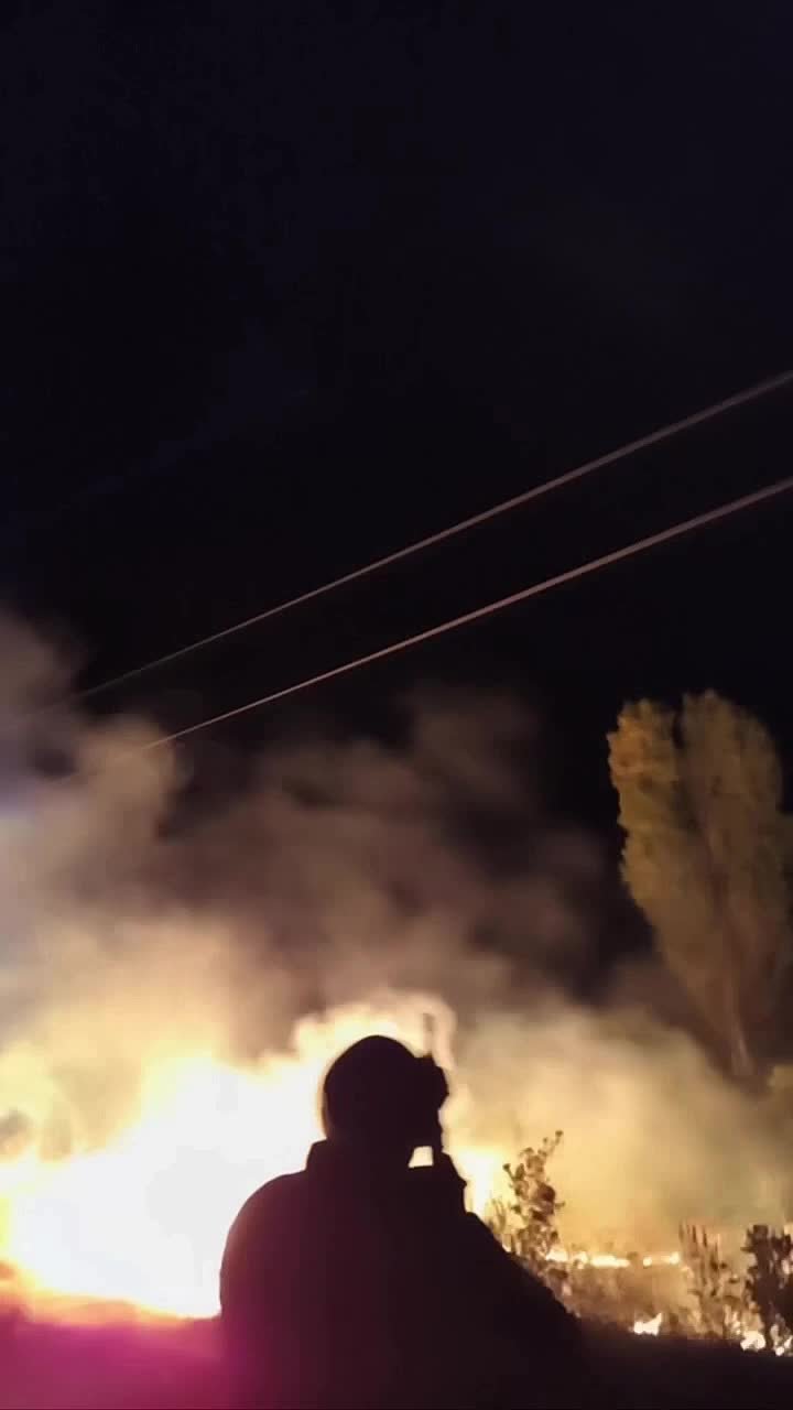 Кадры боевой работы Крымской мобильной группы ПВО по БПЛА противника