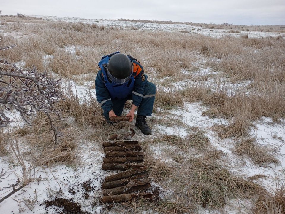Обезврежены взрывоопасные предметы