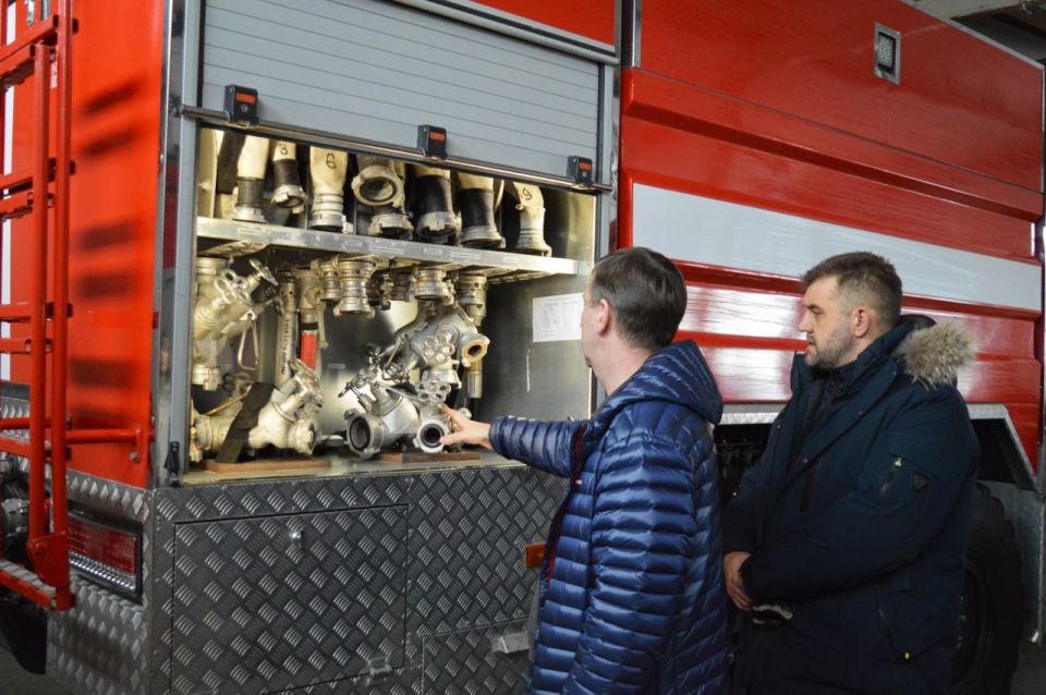 Алексей Ерёменко: Проверил сегодня готовность реагирующих подразделений ГКУ РК "Пожарная охрана Республики Крым" в ГО Судак и Кировском районе совместно с начальником учреждения — Агишевым Рамилем Вахитовичем Алексей Ерёменко: Проверил сегодня готовность реагирующих подразделений ГКУ РК "Пожарная охрана Республики Крым" в ГО Судак и Кировском районе совместно с начальником учреждения — Агишевым Рамилем Вахитовичем