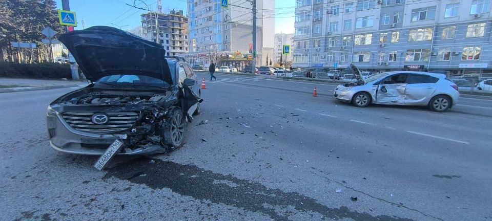 Беременная женщина пострадала в аварии в Севастополе