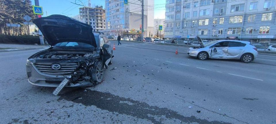 Беременная женщина пострадала в ДТП в Севастополе