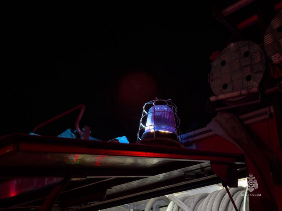 В Севастополе в СНТ «Берёзка» произошёл пожар в частном доме