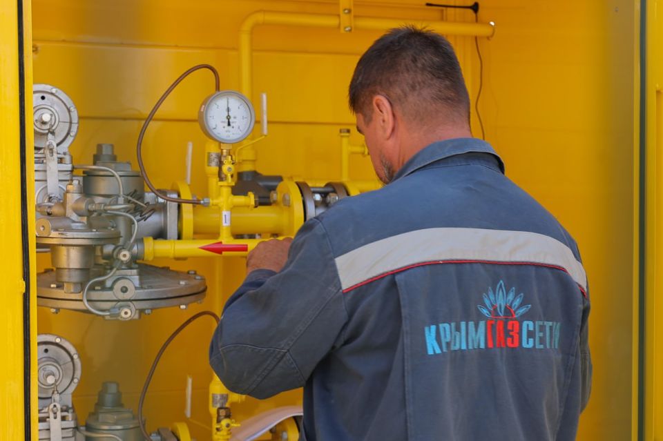 В селе Ключи Симферопольского района завершили газификацию