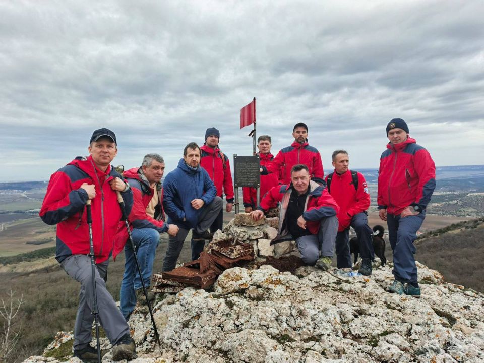 Севастопольские спасатели провели учения на сложных участках Большой Севастопольской тропы