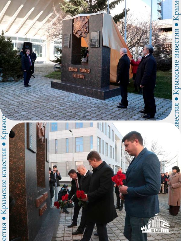 Мемориал в память о героях Великой Отечественной войны открыли в КФУ