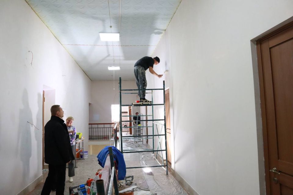 Дмитрий Чумаков: Сейчас в процессе ремонтные работы сразу в двух учреждениях культуры Белогорского района