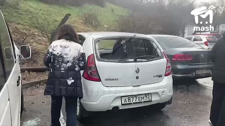 Так выглядят жилые дома на Гоголя после ночной атаки ВСУ на Севастополь