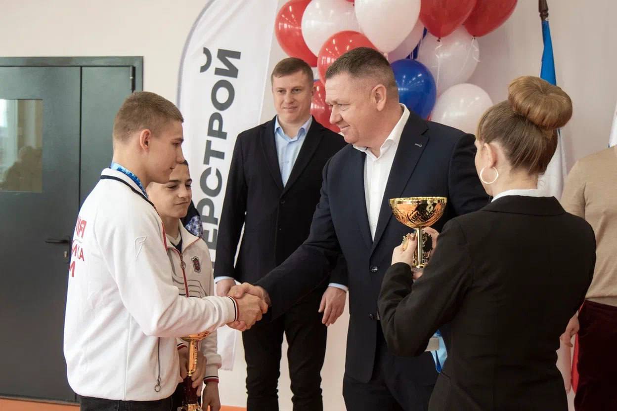 Михаил Афанасьев: В Симферополе открыт новый современный зал для отделения греко-римской борьбы на базе нашей спортивной школы № 3. Объект создан в рамках инвестиционного проекта, реализованного при участии ГК «Интерстрой» и... Михаил Афанасьев: В Симферополе открыт новый современный зал для отделения греко-римской борьбы на базе нашей спортивной школы № 3. Объект создан в рамках инвестиционного проекта, реализованного при участии ГК «Интерстрой» и...