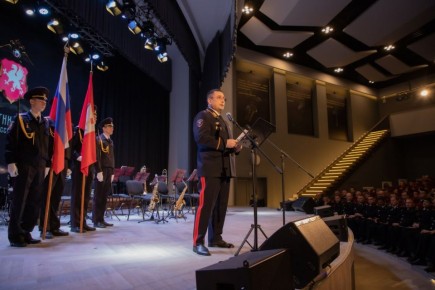 В Управлении МВД России по г.Севастополю прошло праздничное мероприятие, посвящённое Дню защитника Отечества