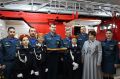 Кадеты пожарно-спасательного профиля поздравляют с 23 февраля