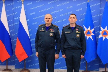 Алексaндр Куренков вручил государственные награды личному составу ведомства