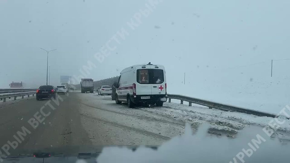 ДТП на въезде в посёлок Зуя Белогорского района