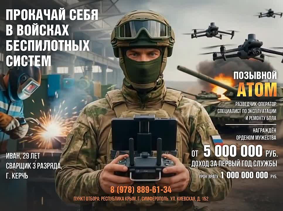 Прокачай свои навыки в войсках беспилотных систем и стань мастером управления технологиями, которые меняют правила игры!