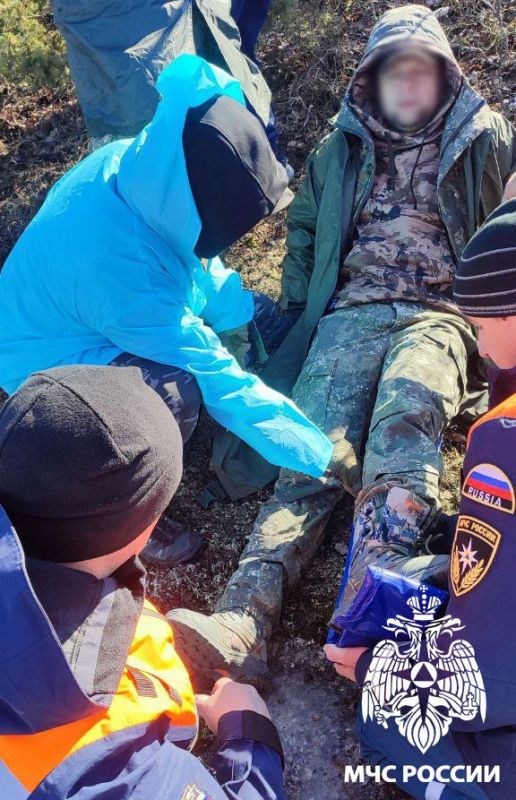 Мужчину с травмой ноги спасли в горах Бахчисарайского района