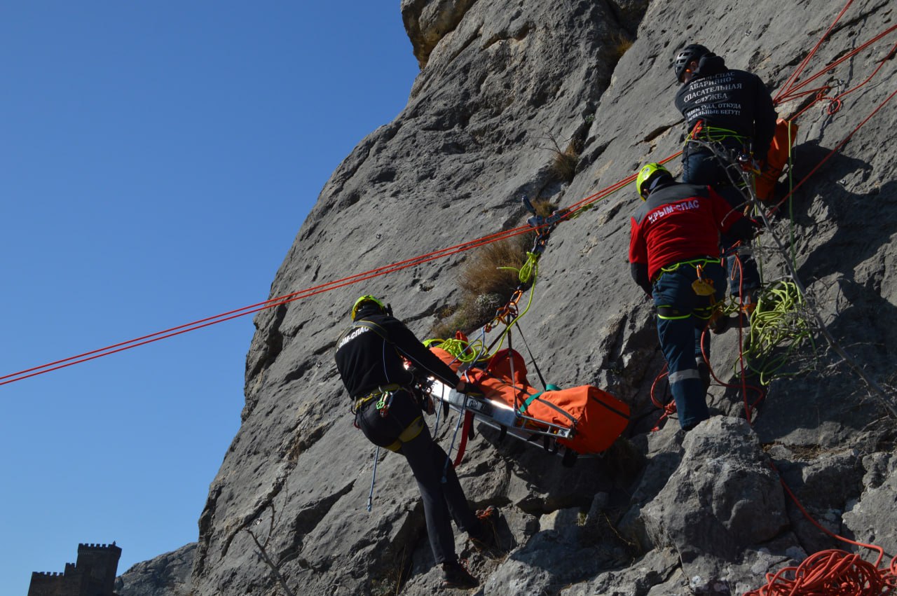 Сотрудники Судакского аварийно-спасательного отряда ГКУ РК "КРЫМ-СПАС" провели учебно-тренировочное мероприятие на горе Сахарная головка Сотрудники Судакского аварийно-спасательного отряда ГКУ РК "КРЫМ-СПАС" провели учебно-тренировочное мероприятие на горе Сахарная головка
