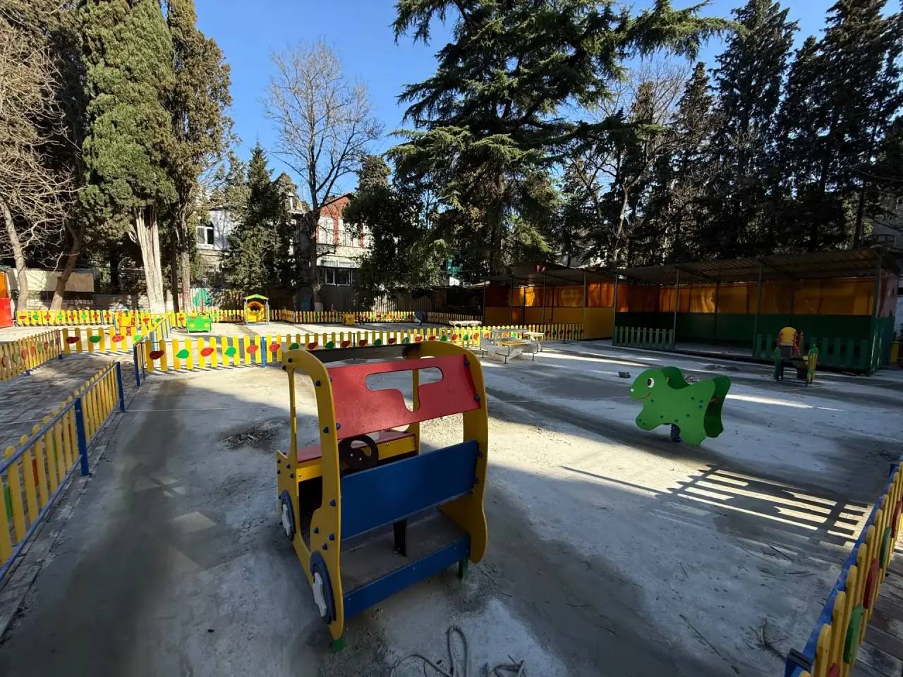 Ремонт детского сада №6 «Лаврик» в Ялте выходит на финишную прямую Ремонт детского сада №6 «Лаврик» в Ялте выходит на финишную прямую